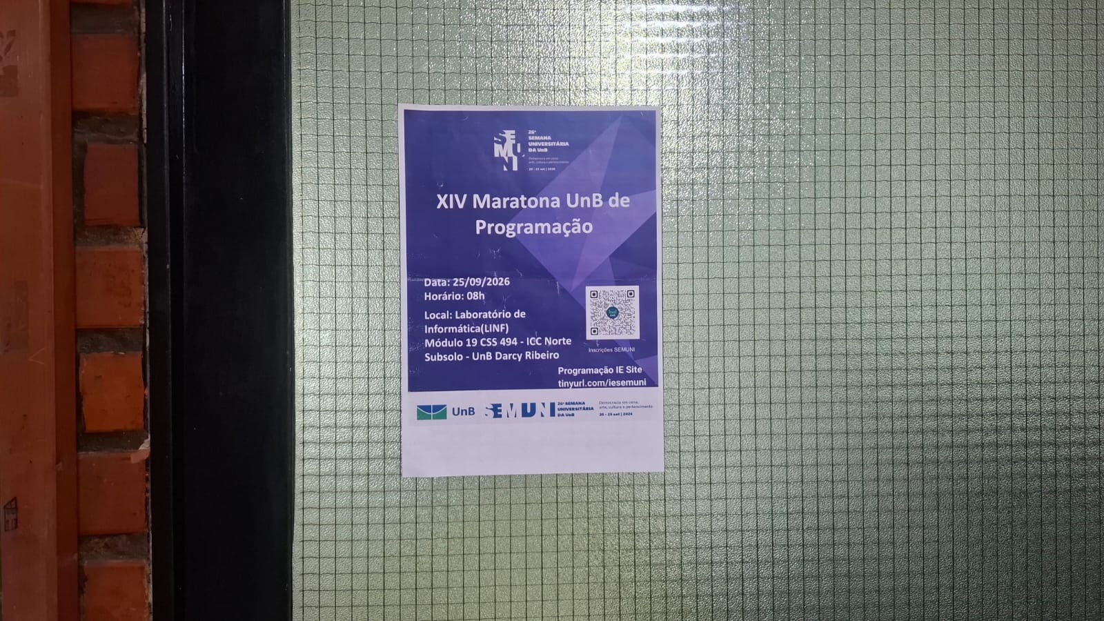 Foto da XIV Maratona UnB de Programação